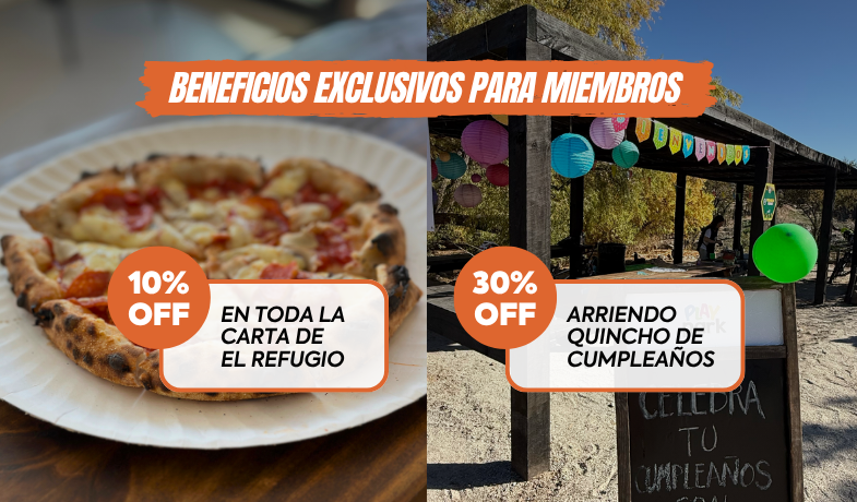 Nuevos beneficios para miembros de Parque Guay Guay: descuentos en El Refugio y nuestro nuevo Quincho de Cumpleaños